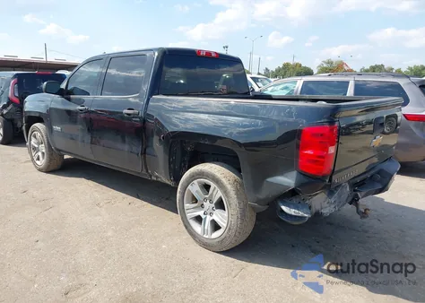 2018 Chevrolet Silverado 1500 Custom from USA, damaged, VIN 3GCPCPEH7JG369626